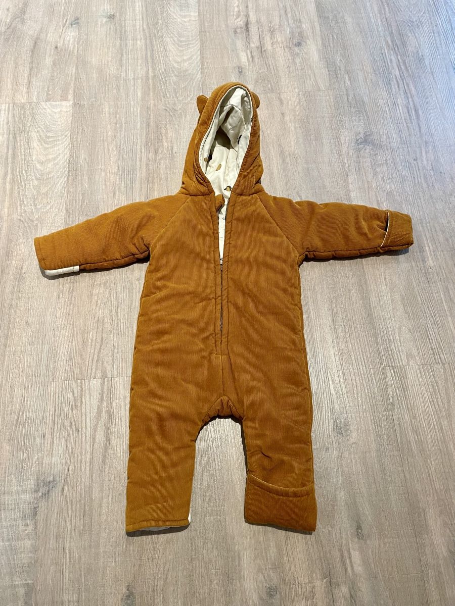Completi: Süsser Winteroverall Gr. 68/74 Cord Dikon – Usato da Walliswil-Nbipp venduto da Trustable2006