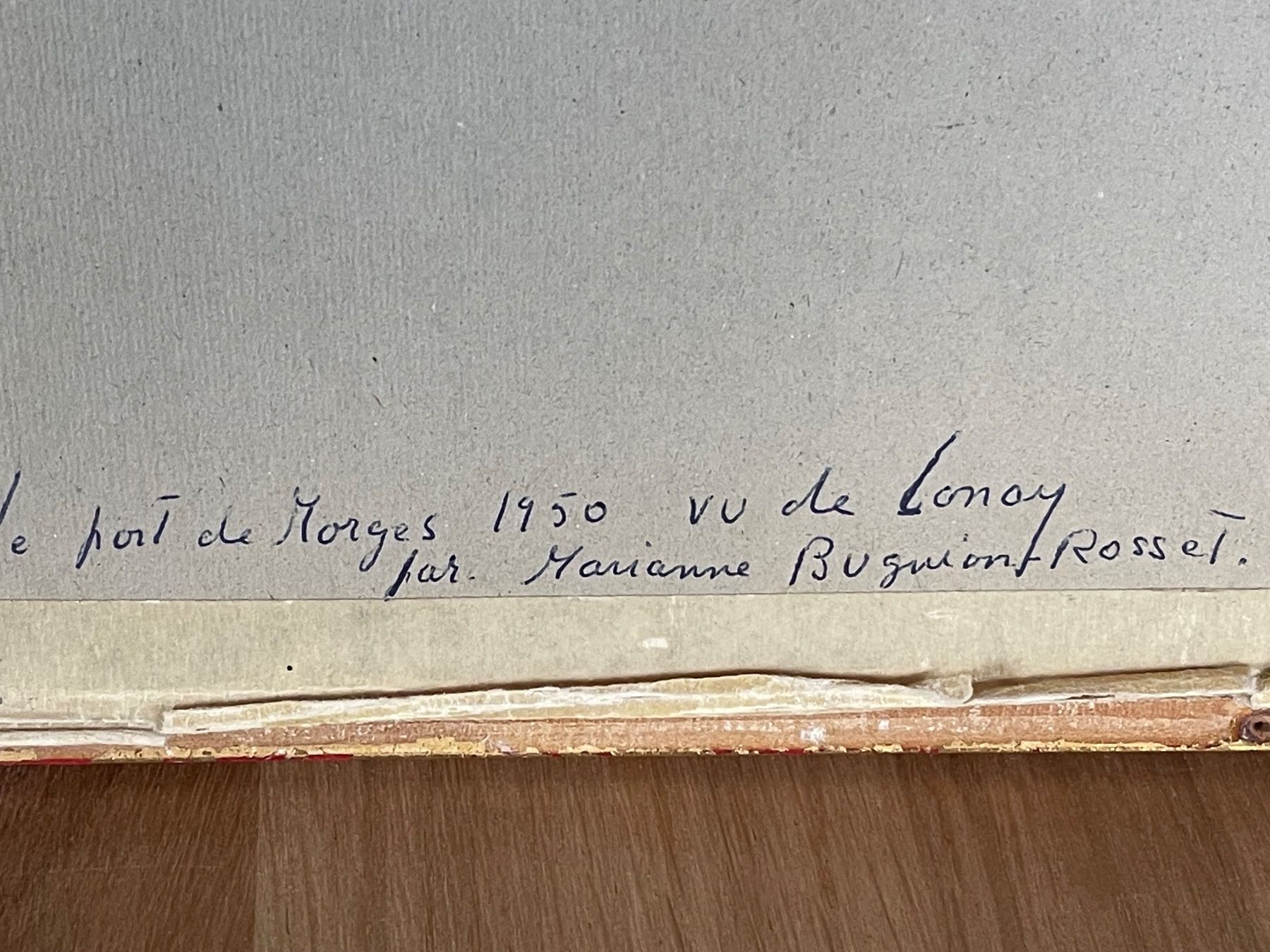 Dipinti: Mariane Rosset - Port de Morges 1950 – Usato da Chavannes-Renens venduto da Gr33 2
