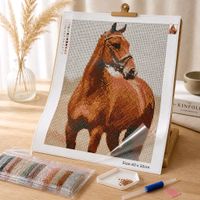 Kit diamond painting Cheval, 30x40 cm