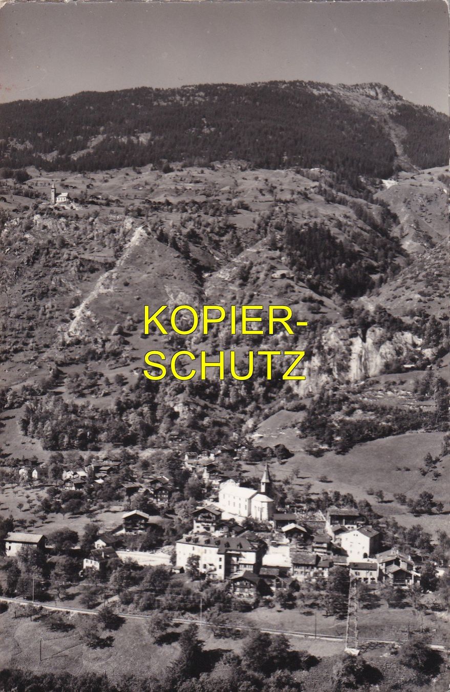 Cartoline postali: Mörel mit Ried /aw – Usato da Hombrechtikon venduto da Rudolf07