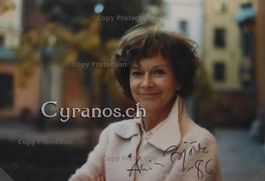 Anita Björk (1923-2012) Schauspielerin - Autogramm