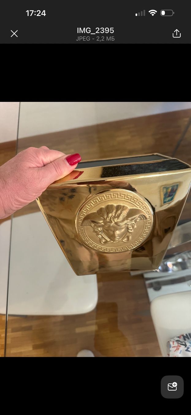 Versace Vasi & Recipienti: Vase Versace dans l état neuve 17x17 – Usato da Genève venduto da lka_65gh