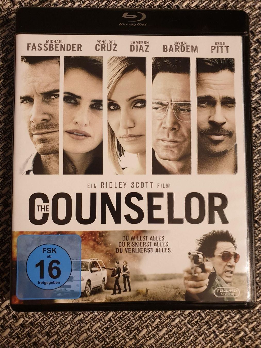 Tous les DVDs: The Counselor Blueray – D'occasion à Felben-Wellhausen par Brummbaer90