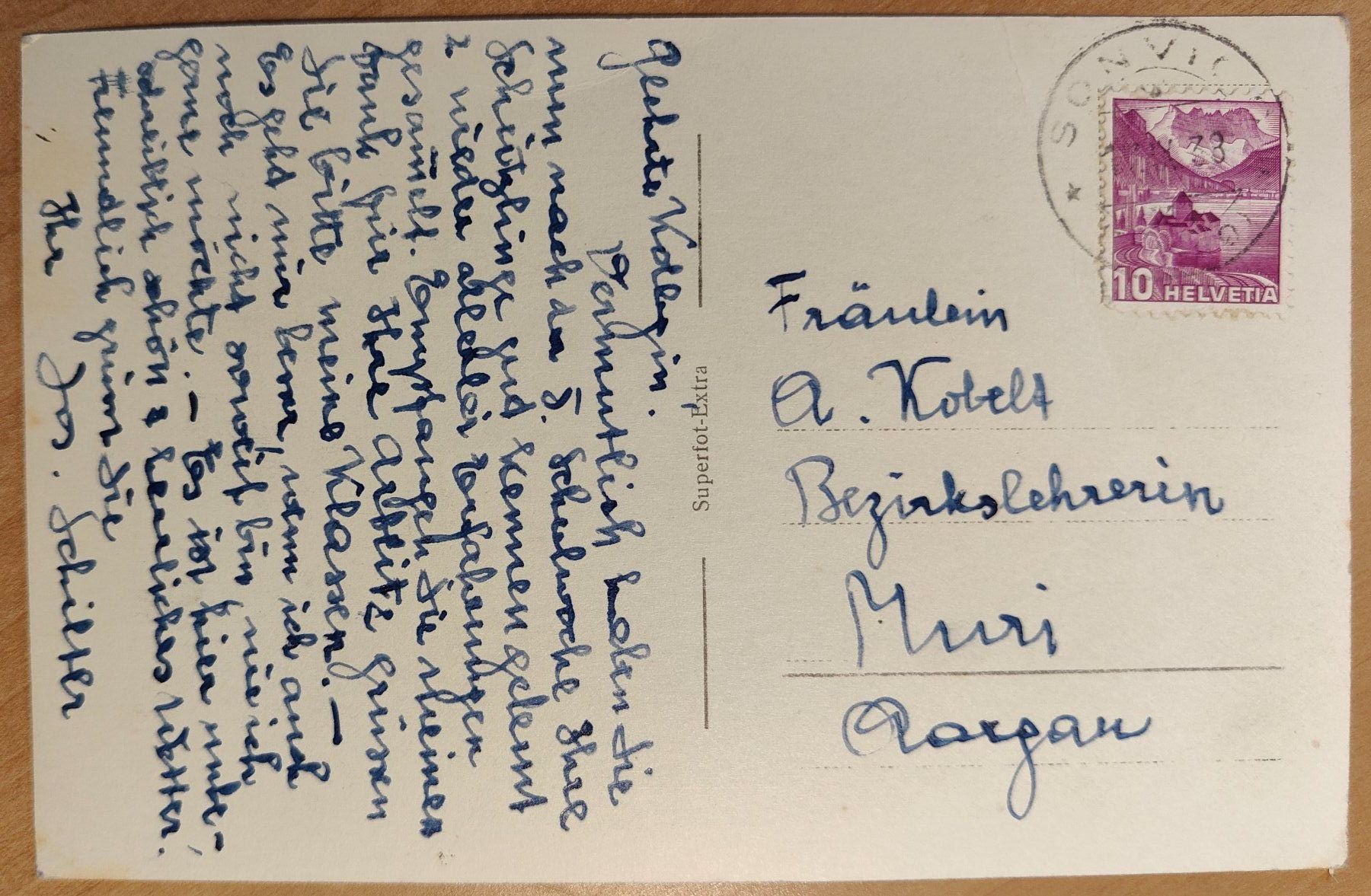 Cartoline postali: Saluti da Sonvico um 1935 – Usato da St. Erhard venduto da Chaeferli6 1