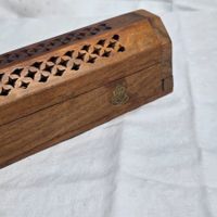Holz Räucherstäbchenhalter Box 30 cm – ältere Ausführung