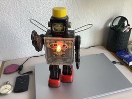 Blechspielzeug alter Roboter Japan 