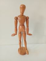Profi Gliederpuppe aus Holz – Artina Modell (30 cm), Vintage