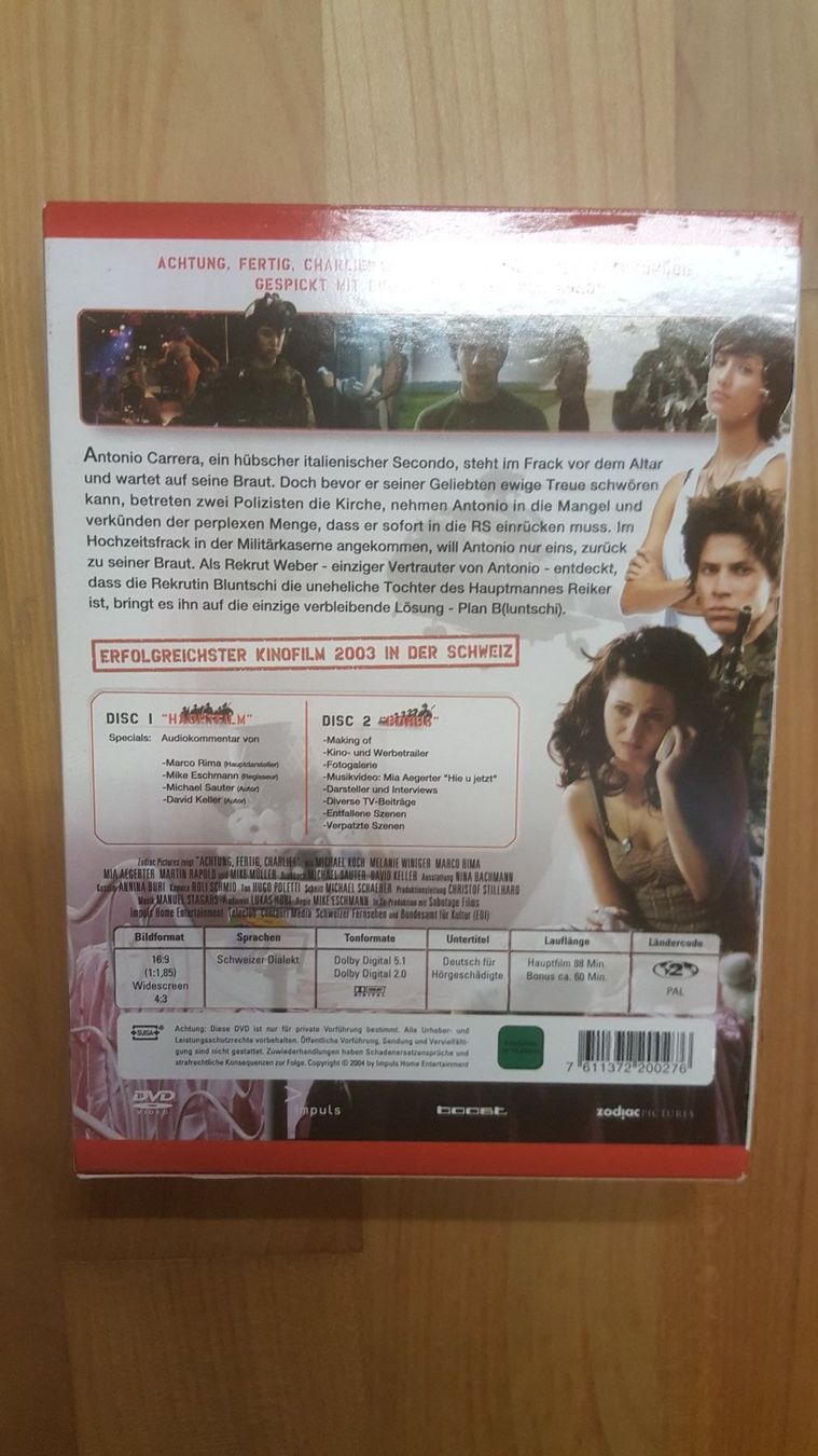 Tutti i DVDs: DVD Achtung Fertig Charlie – Usato da Dierikon venduto da sanpaplo 1