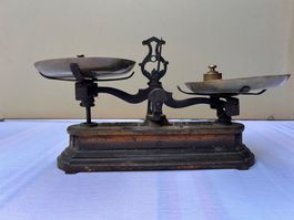 Balance ancienne de pharmacie, P. Vige Toulouse, rare!