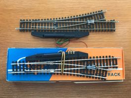 2x Roco Weichen links & rechts