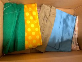 10kg Stoffresten verschiedene Sorten und Farben