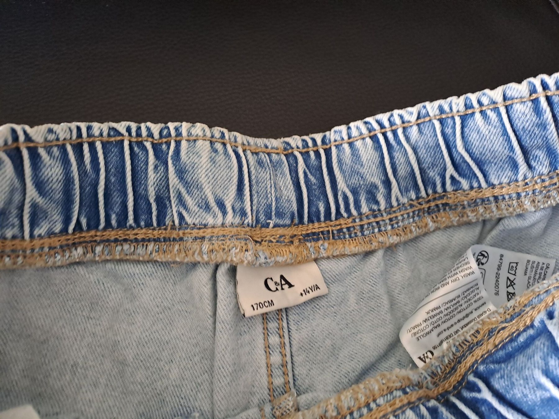 C&A Pantaloni: Jeans für Kinder, Grösse 170, hellblau – Nuovo (secondo la descrizione) da Hombrechtikon venduto da Rada039 3