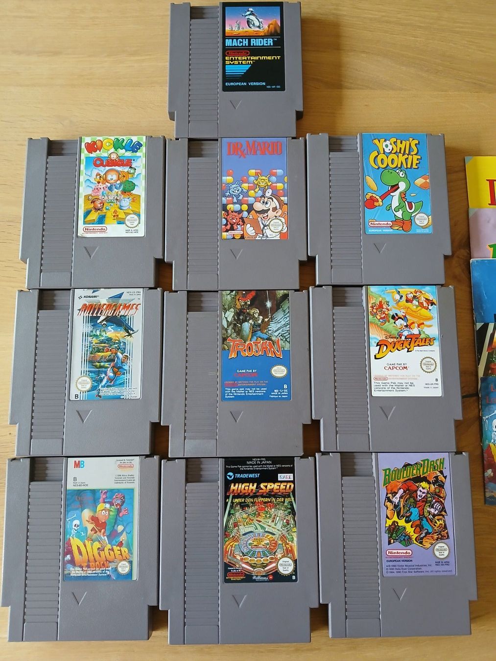 Nintendo Giochi: 10 Nintendo NES Pal-B Spiele – Usato da Reinach BL venduto da oriak1987 1