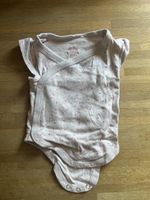 Baby kurzarm Wickel-Body Grösse 62 rosa