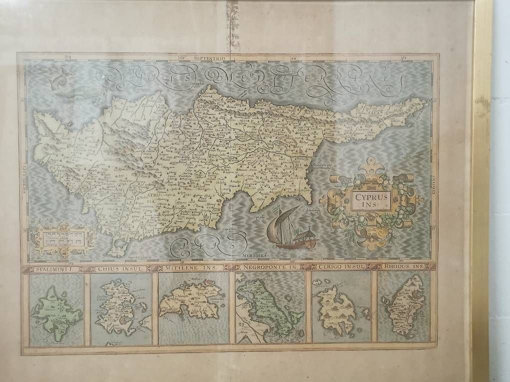 Cartine & Atlanti: antique zypern landkarte – Usato da Dübendorf venduto da Babyl2945 1