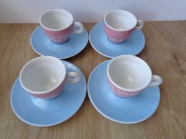 4 AMICI COLLECTION ROSENTHAL 2003 ESPRESSO-TASSEN NEUWERTIG