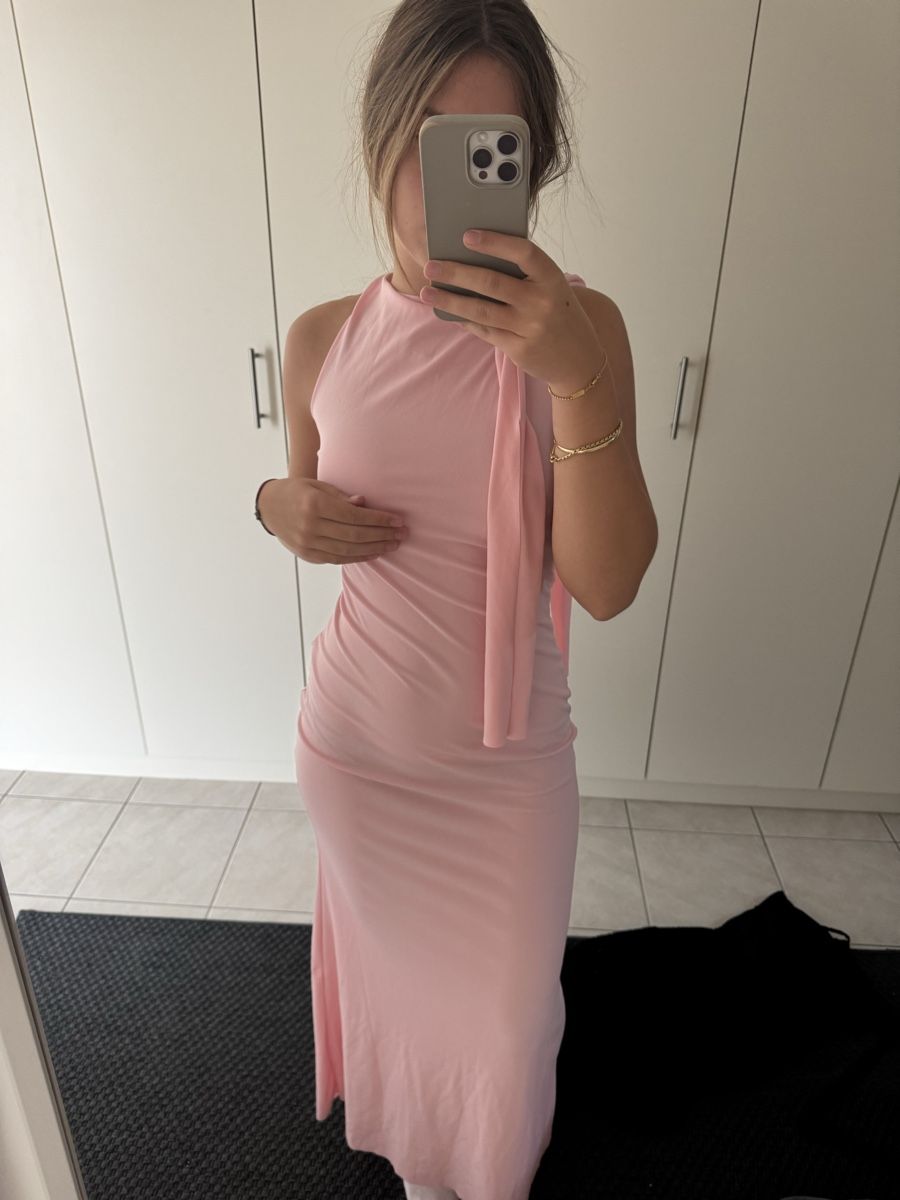 Vestiti: Robe longue rose licou dos nu – Nuovo (secondo la descrizione) da Bussigny venduto da Z.seller