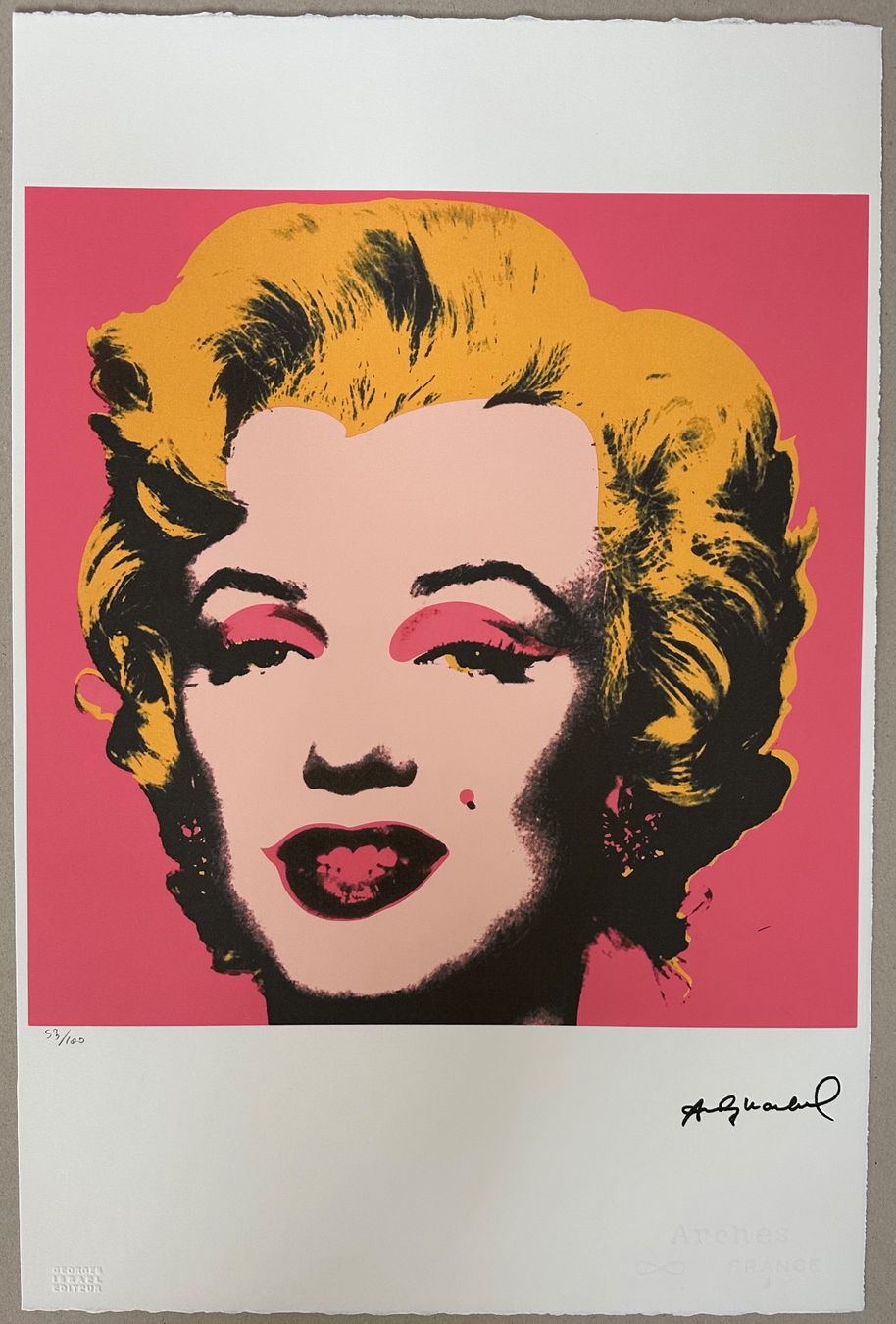 Foto & Immagini: Andy Warhol: Marilyn Monroe 53/100 – Nuovo (secondo la descrizione) da Meilen venduto da Smgdesign