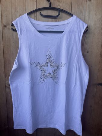 Chicorée Tanktop Damen Grösse XL mit Stern neu