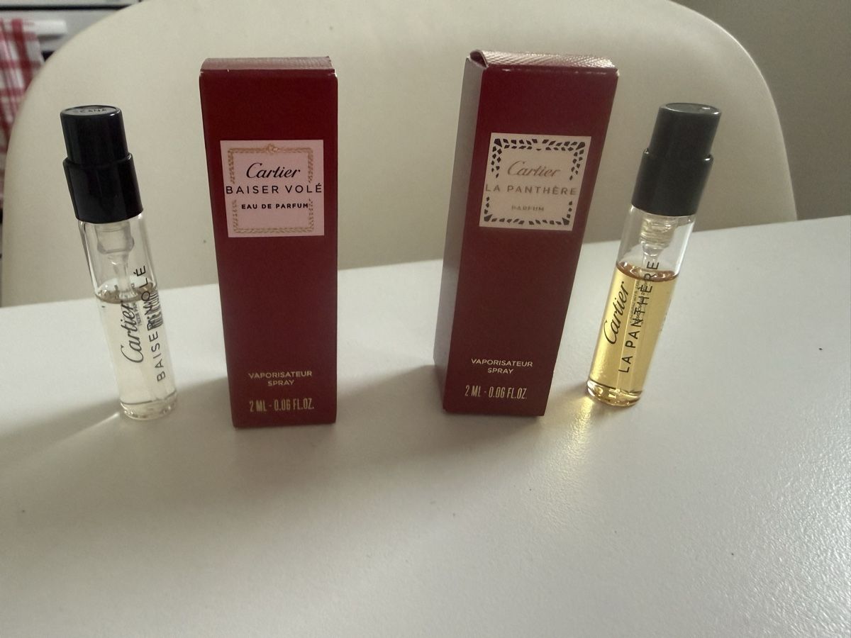 Cartier Profumi & Eau de Toilette: Cartier 2x  Parfum Proben  – Usato da pratteln venduto da Bogi94 1