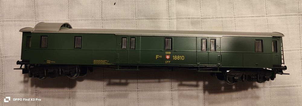 HAG HO FOURGON Postal Suisse Fz 19120 Sbb Cff EUR 30,00 - FR
