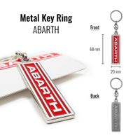 Abarth Schlüsselanhänger Metall (Art. 21752)