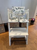 Hochstuhl Stokke Tripp Trapp weiss mit Kissen - Versand ok