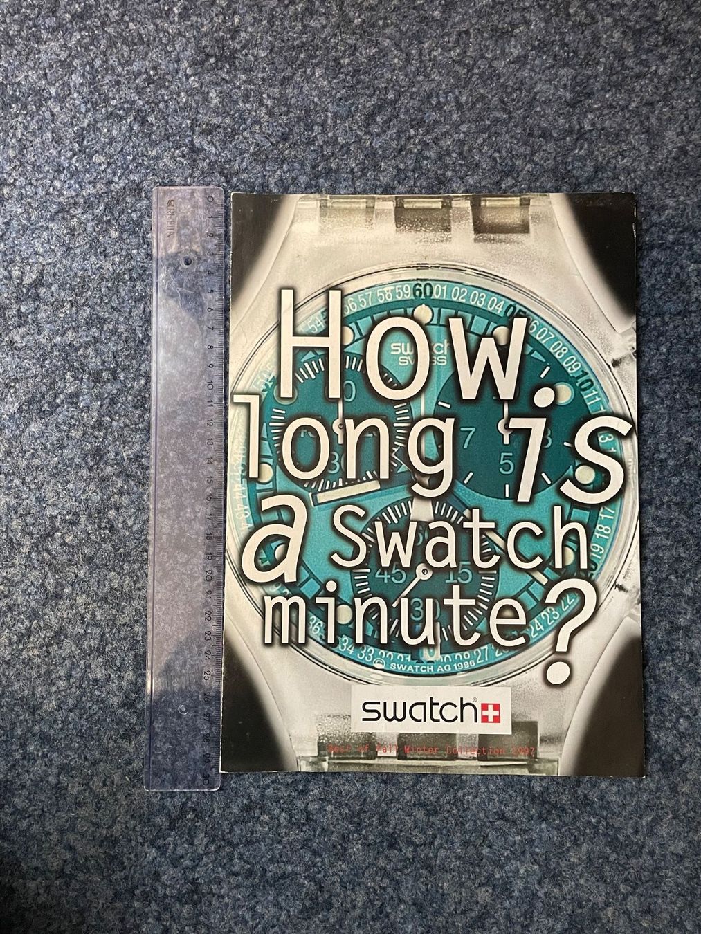 Swatch Documenti: Swatch Fall - Winter Collection 1997 Prospekt – Nuovo (secondo la descrizione) da Wilen b. Wil venduto da Alvaro00