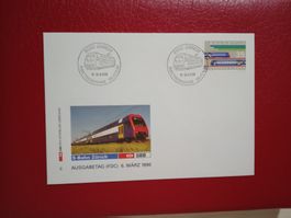FDC Inbetriebnahme S Bahn Zürich 1990