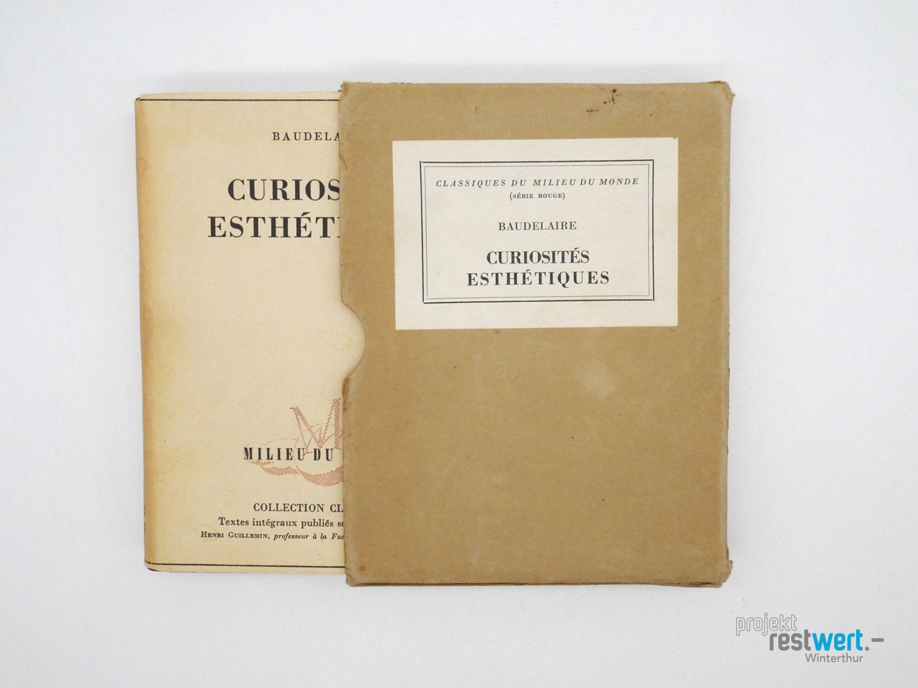 Libri: CHARLES BAUDELAIRE -  Curiosités esthétiques – Usato da Winterthur venduto da Restwert_Winterthur 4