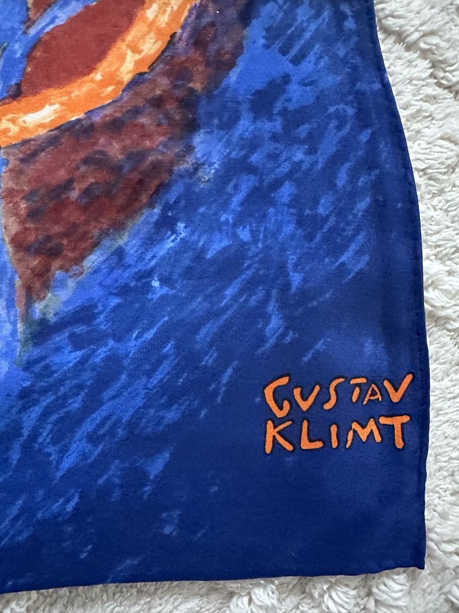 Foulard & Sciarpe: Gustav Klimt Seidenschal "Die Jungfrau" – Nuovo (secondo la descrizione) da Zollikon venduto da pan_8jtm 6