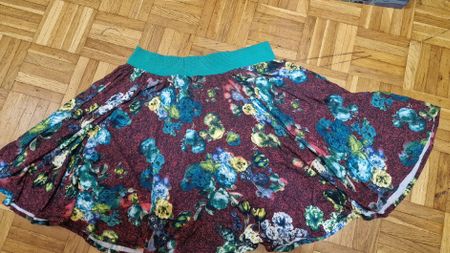 Damen Tellerrock selbst genäht gr 40