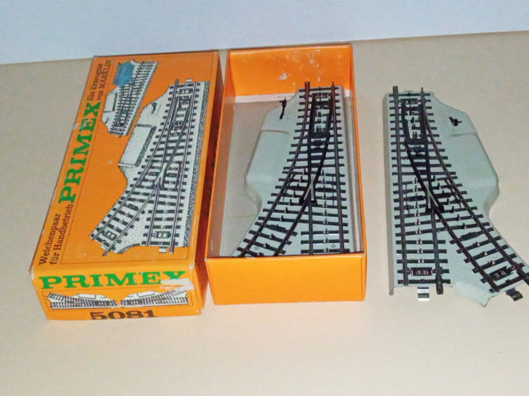 Märklin Modellini di ferrovie: Märklin-Primex Weichen 5081 – Usato da Riazzino venduto da bertowe 2