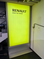 Renault Leuchtreklame - Werbetafel - Händlerschild - Display