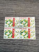 Briefmarken 1991 Genf 50 Rp. Michel 1291 4er Block NEU