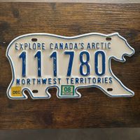 🇨🇦 Autoschild Northwest Territories 111780 - KANADA