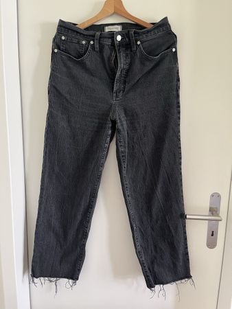 Madewell Jeans Damen schwarz/grau