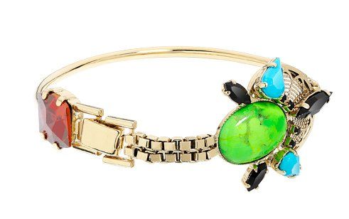 Armbänder & -reifen: Statement Bracelet with Green Mojave Türkis, 18 cm – Neu (gemäss Beschreibung) aus Zürich von kasiaf 2