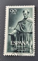 Spanien 1953 alte briefmarke