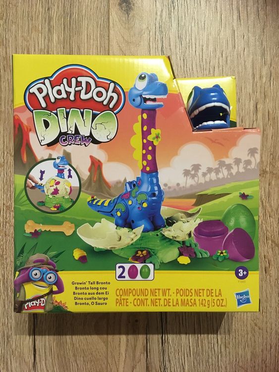 Play-Doh Dino Crew Bronto Long Cou, Dinosaure po…