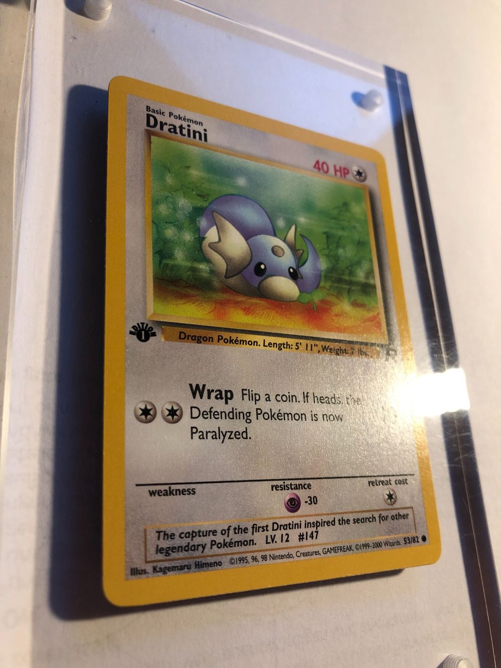 Sammelbilder & Trading cards: Dratini 1st Team Rocket - MINT - ab 1.- – Gebraucht aus Giubiasco von dan_pr8b 1