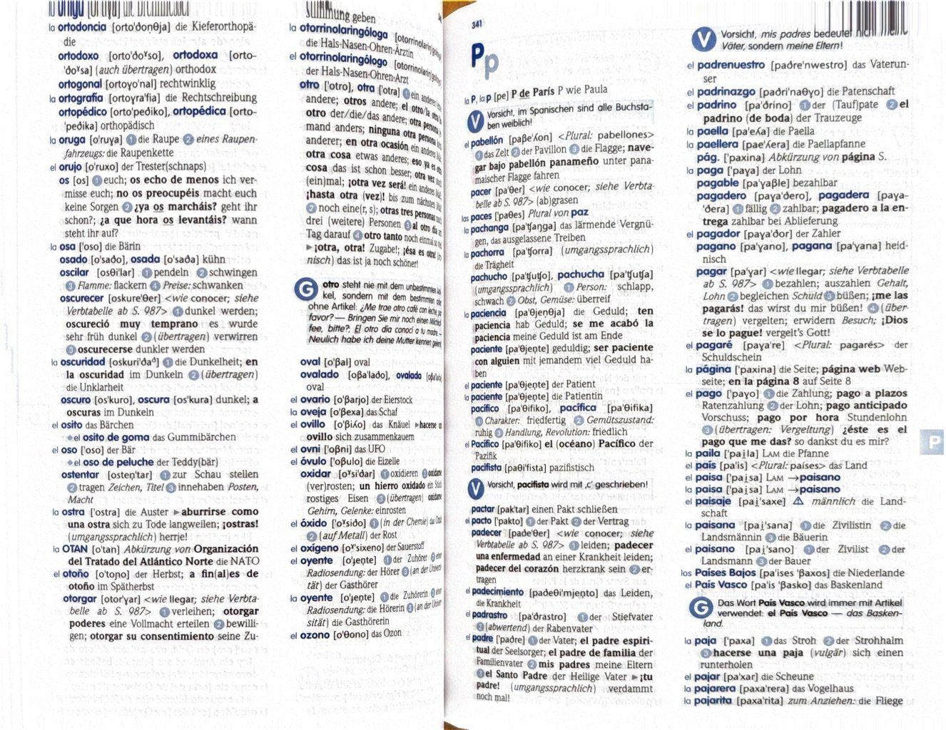Libri: PONS Express Wörterbuch Spanisch -Sp-Dt / Dt-Sp – Nuovo (secondo la descrizione) da Sarnen venduto da Livres 6