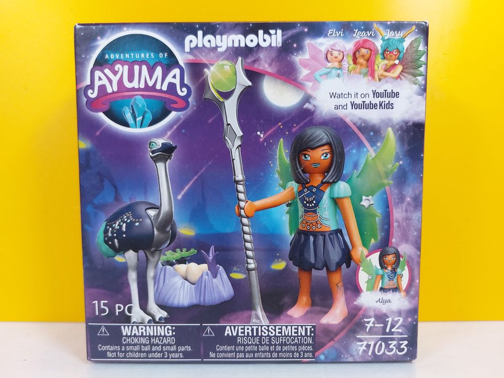 PLAYMOBIL Moon Fairy Mit Seelentier – Magische Feen-Figur Mit Beweglichen Flügeln & Wechselgesicht, Ab 7 Jahren