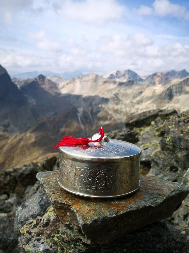 Zuckerdosen: Dose flach Handmade in Marokko – Neu (gemäss Beschreibung) aus Therwil von Tigersunne 2