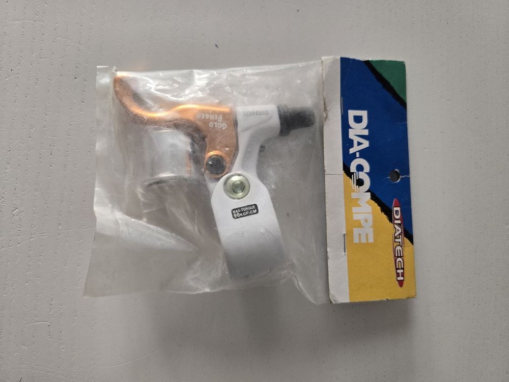 DC139 Dia-Compe Paire de leviers de frein vélo vintage en aluminium