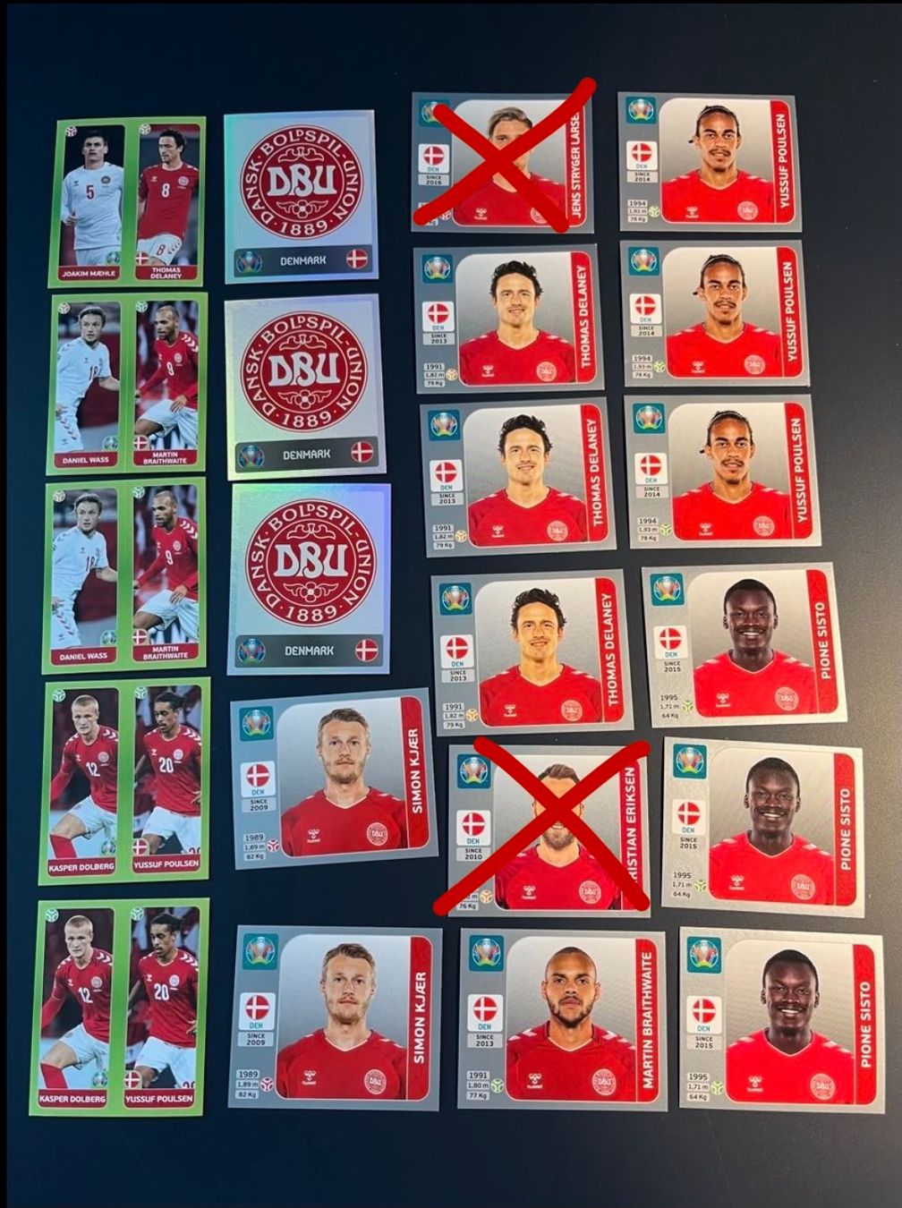 Panini Sammelbilder & Trading cards: Panini Sticker Euro 2020 - Dänemark – Neu (gemäss Beschreibung) aus Lupsingen von sil_l6wg