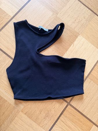 Asymmetrisches Zara Top