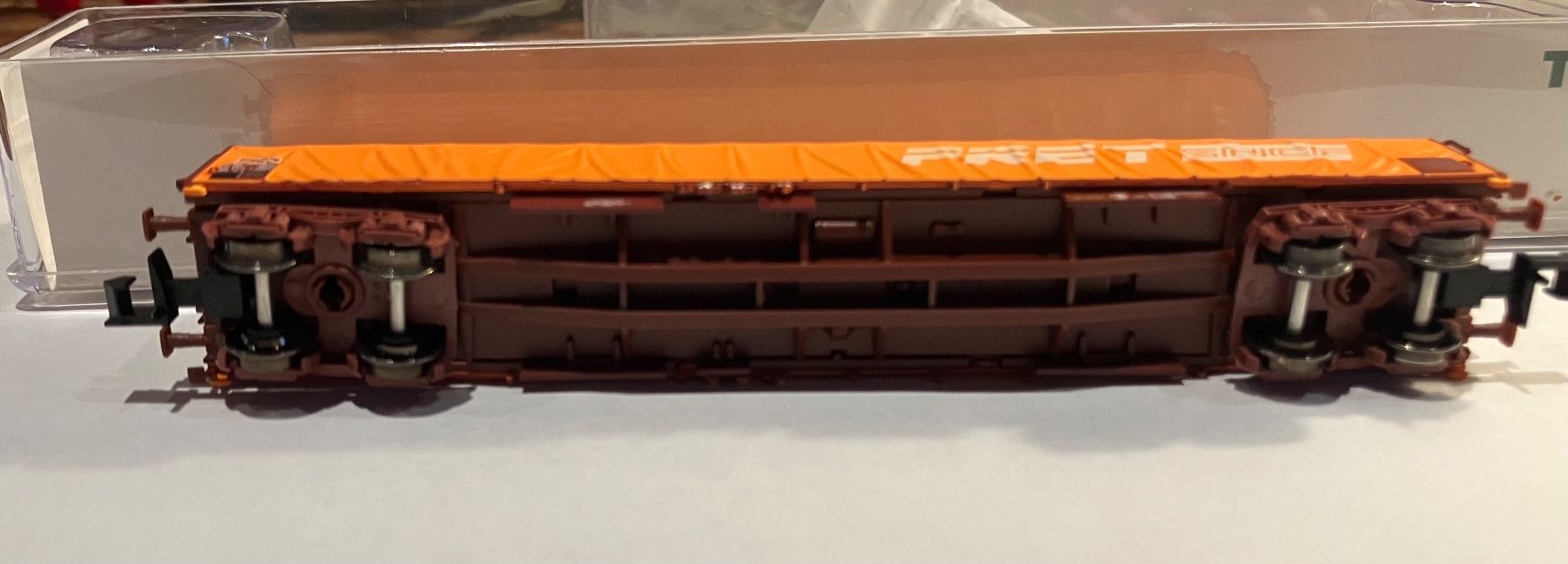 Trix Modellini di ferrovie: SNCF schiebeplanenwagen Rils Fret Orange – Nuovo e nell'imballaggio originale da Dompierre VD venduto da immorentes 2