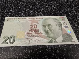 20 Yirmi Türk Lirasi NEU