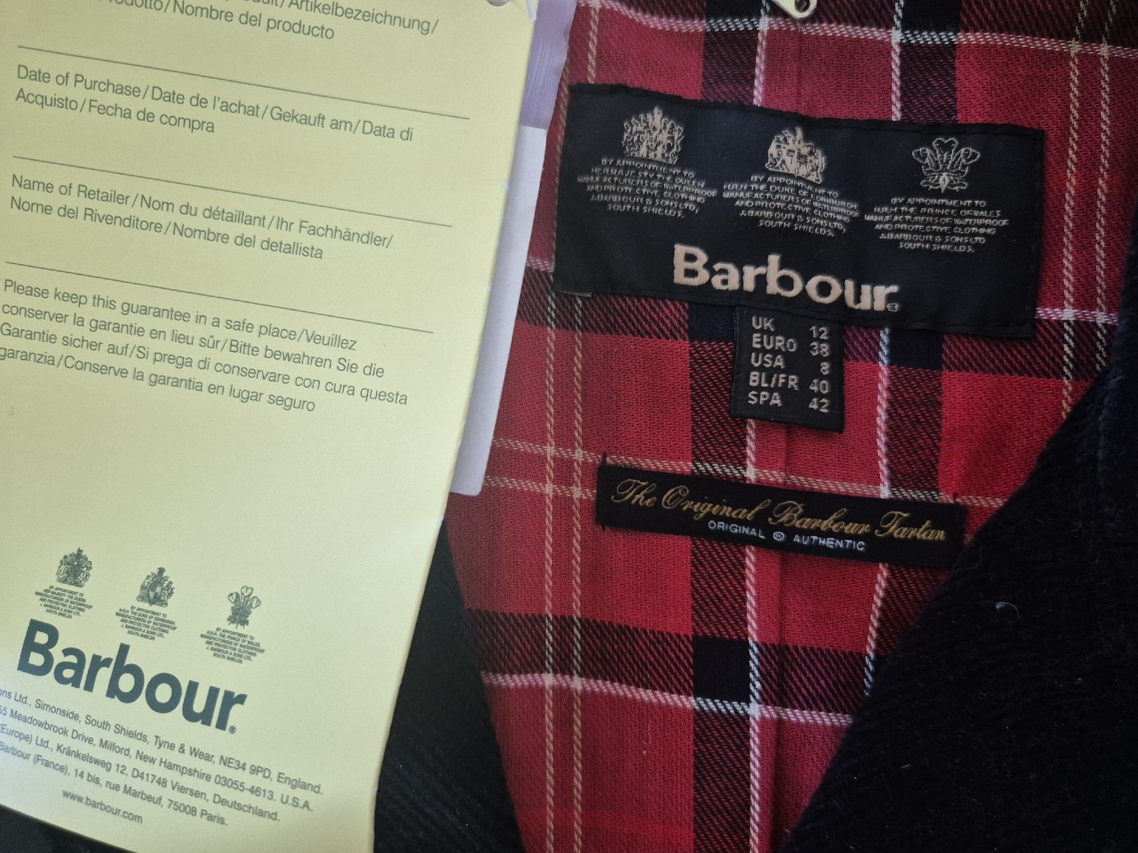 Barbour Giacche: Barbour Jacke Damen – Nuovo (secondo la descrizione) da Zürich venduto da fordob 2